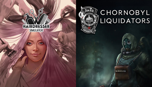 Chornobyl Liquidators + Hairdresser Simulator Bundle