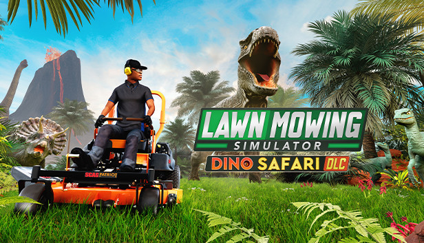 Lawn Mowing Simulator: Dino Safari