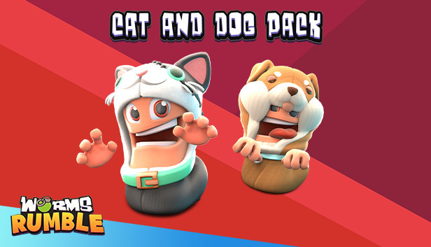 Worms Rumble: Cats & Dogs Double Pack