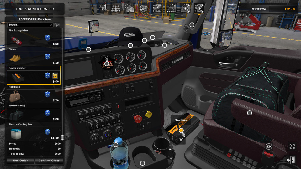 American Truck Simulator: Cabin Accessories