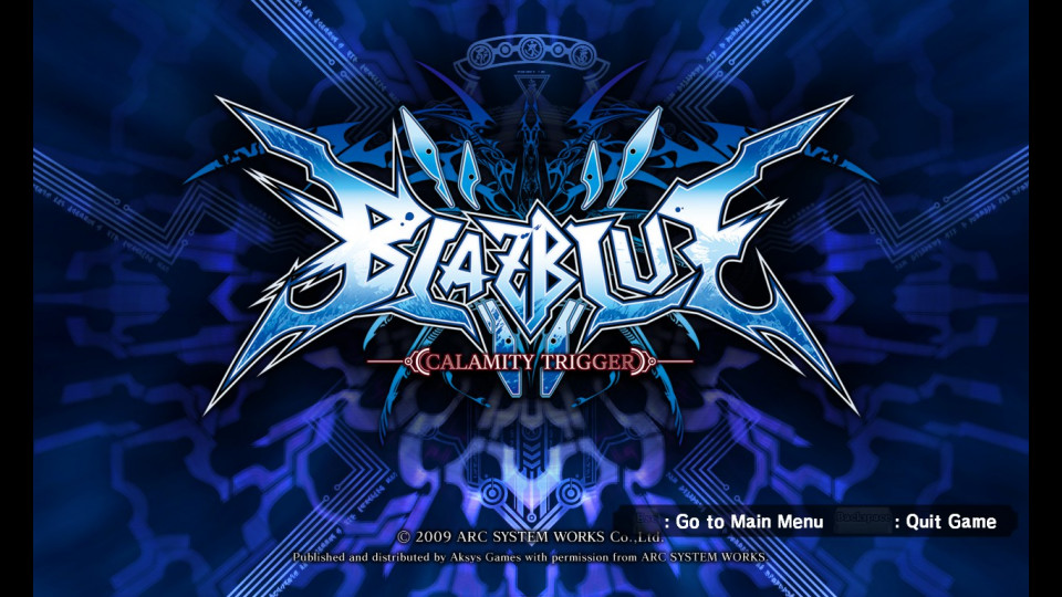 BlazBlue: Calamity Trigger