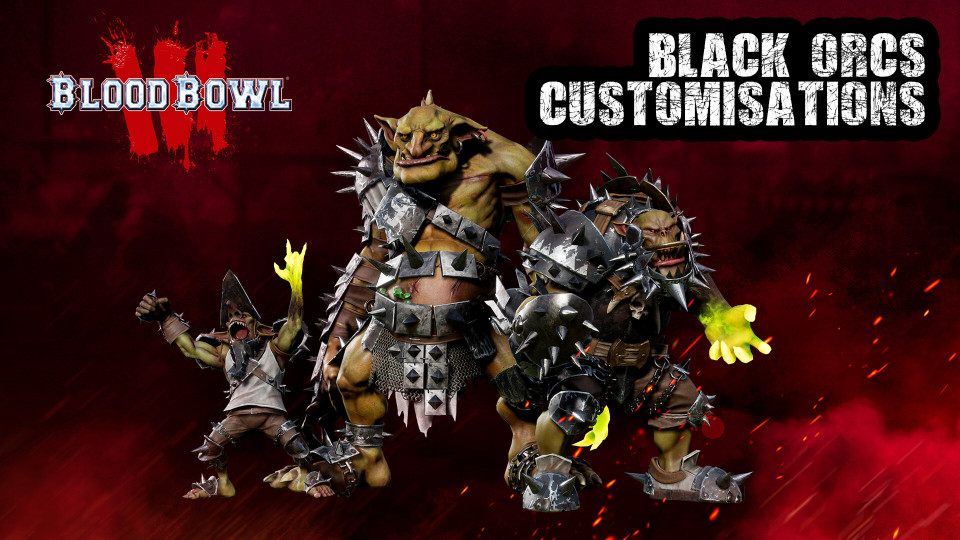 Blood Bowl 3: Black Orcs Customizations Pack