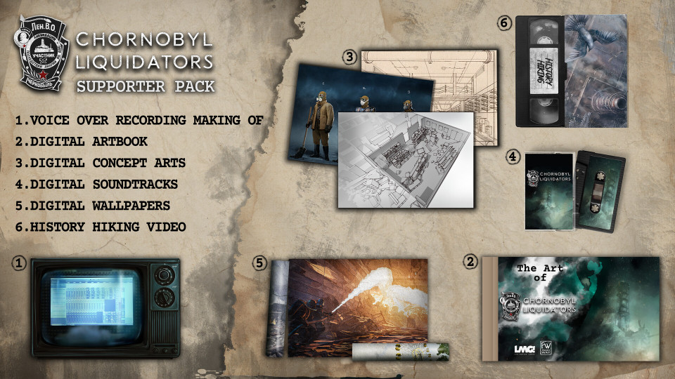 Chornobyl Liquidators + Chornobyl Liquidators: Supporter Pack Bundle