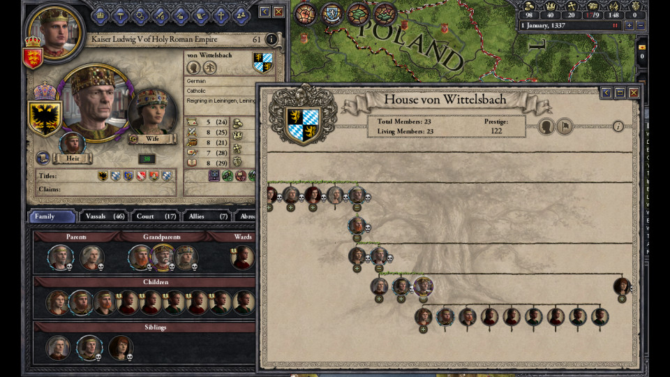 Crusader Kings II: Dynasty Shield Pack
