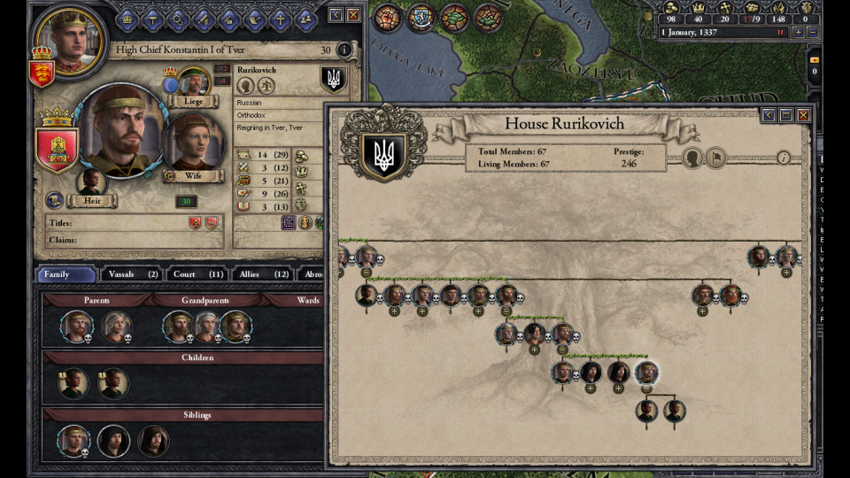 Crusader Kings II: Dynasty Shield Pack