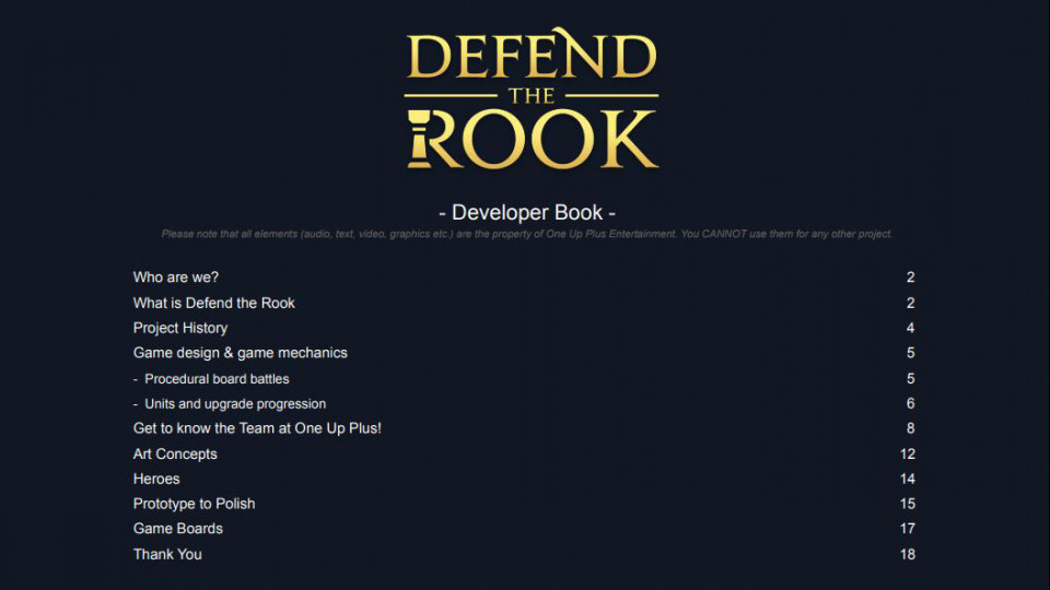 Defend the Rook: Supporter Pack