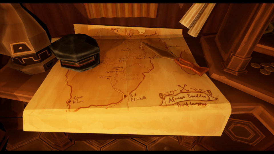 Dr Livingstone, I Presume? Reversed Escape Room