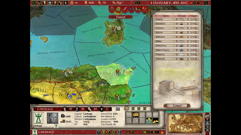 Europa Universalis: Rome Gold
