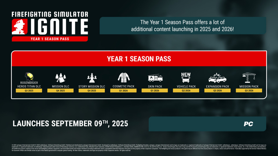 Firefighting Simulator: Ignite - Year 1 Season Pass