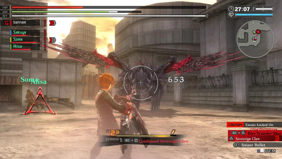 GOD EATER 2 Rage Burst