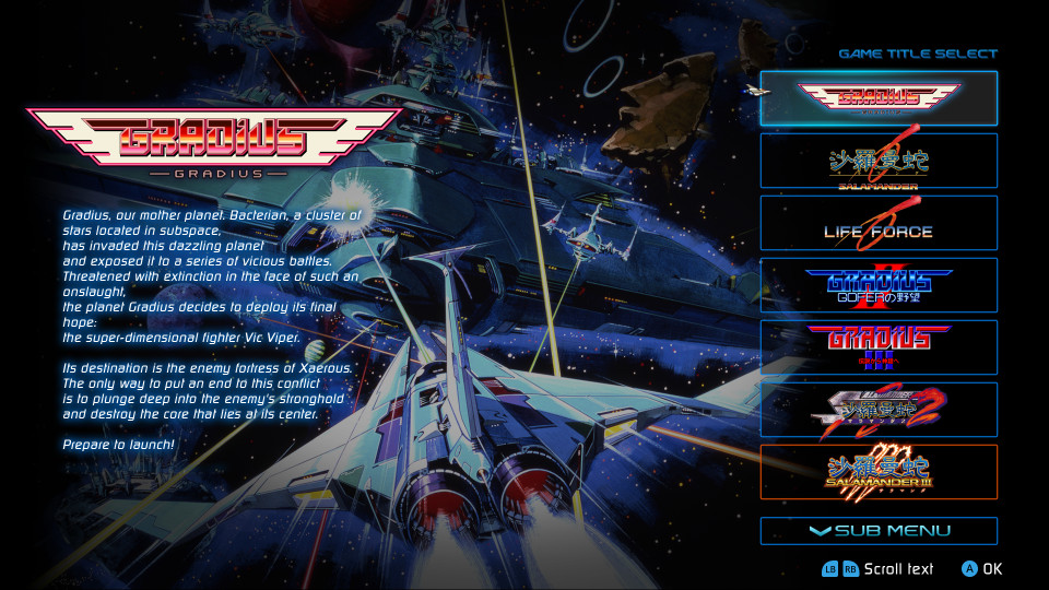 GRADIUS ORIGINS