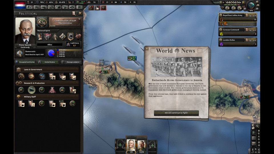 Hearts of Iron IV: Man the Guns