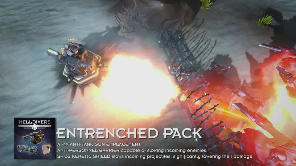 HELLDIVERS: Entrenched Pack