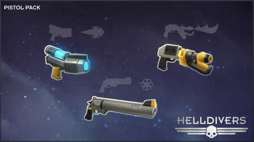 HELLDIVERS: Pistols Perk Pack
