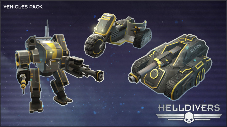 HELLDIVERS: Vehicles Pack