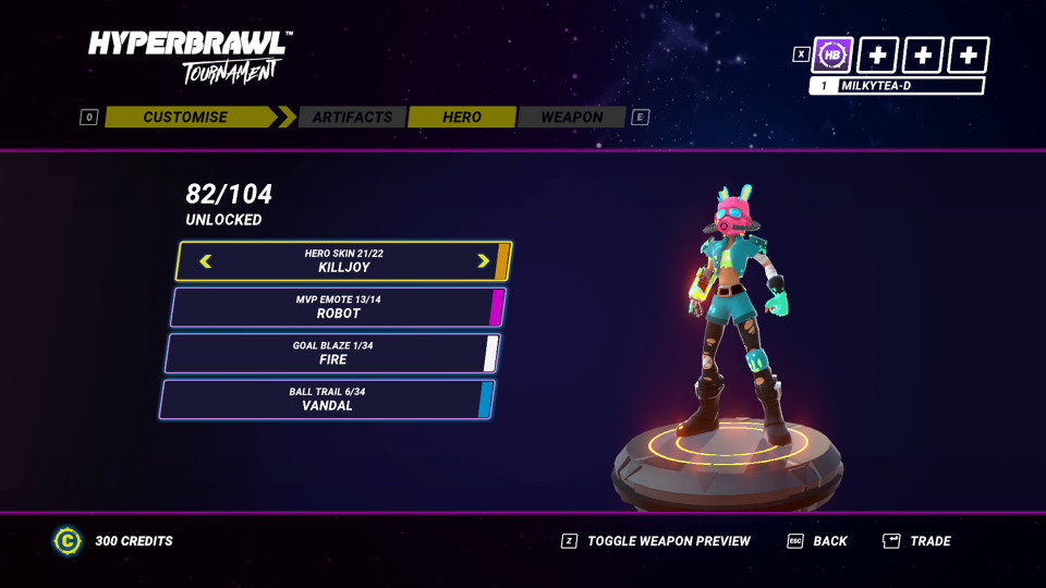 HyperBrawl Tournament: Homestars Founder Pack