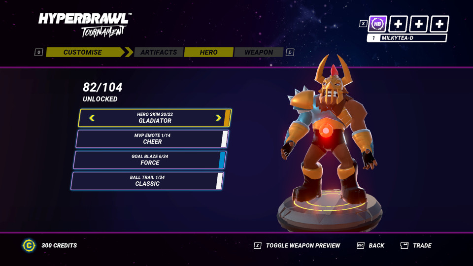 HyperBrawl Tournament: Warrior Founder Pack