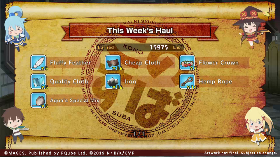 KONOSUBA: God's Blessing on this Wonderful World! Love For These Clothes Of Desire!