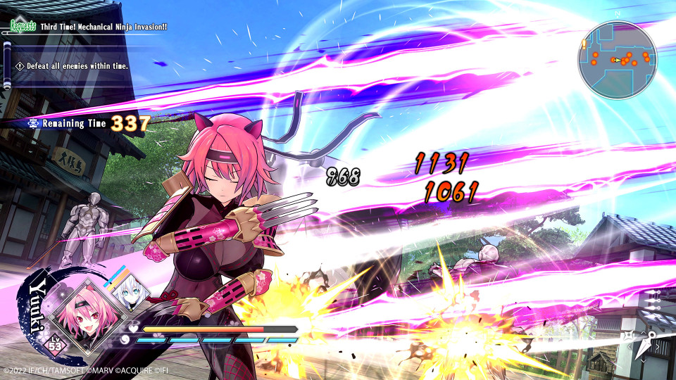 Neptunia x Senran Kagura: Ninja Wars - Official Gameplay Trailer 