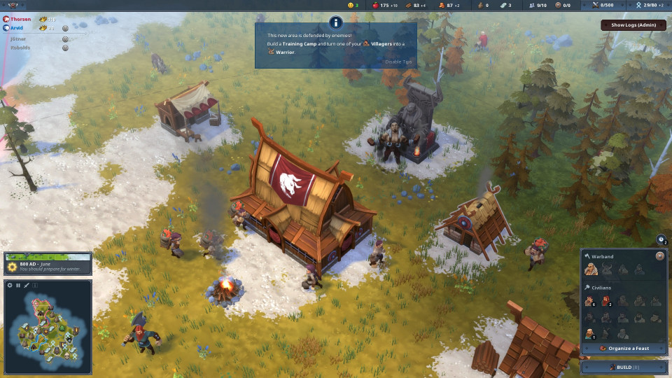 Northgard: Himminbrjotir, Clan of the Ox