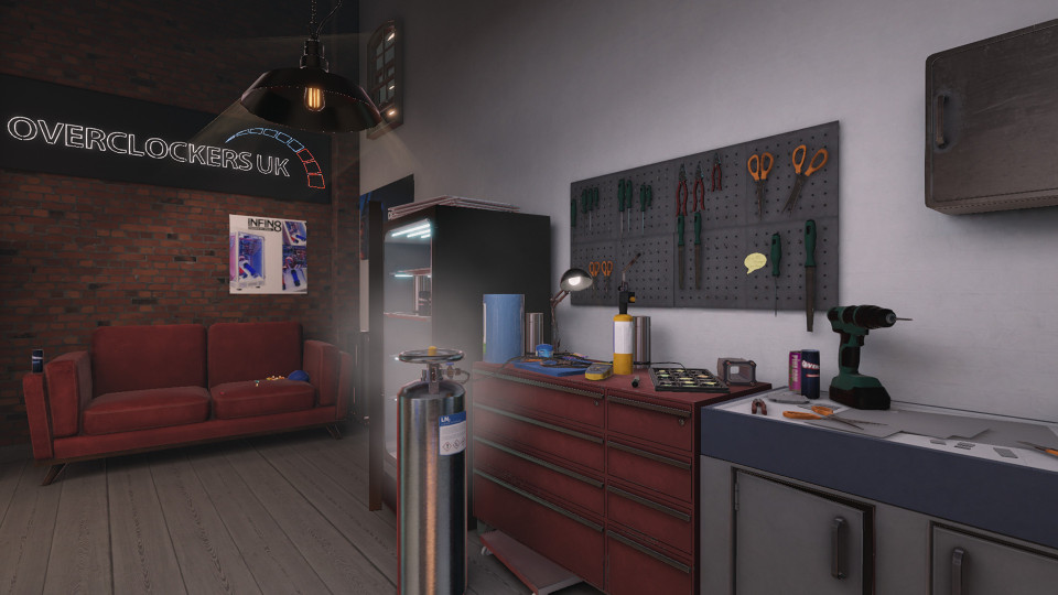 PC Building Simulator - Overclockers UK Workshop