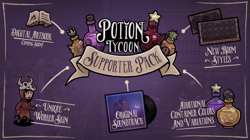 Potion Tycoon: Supporter Pack