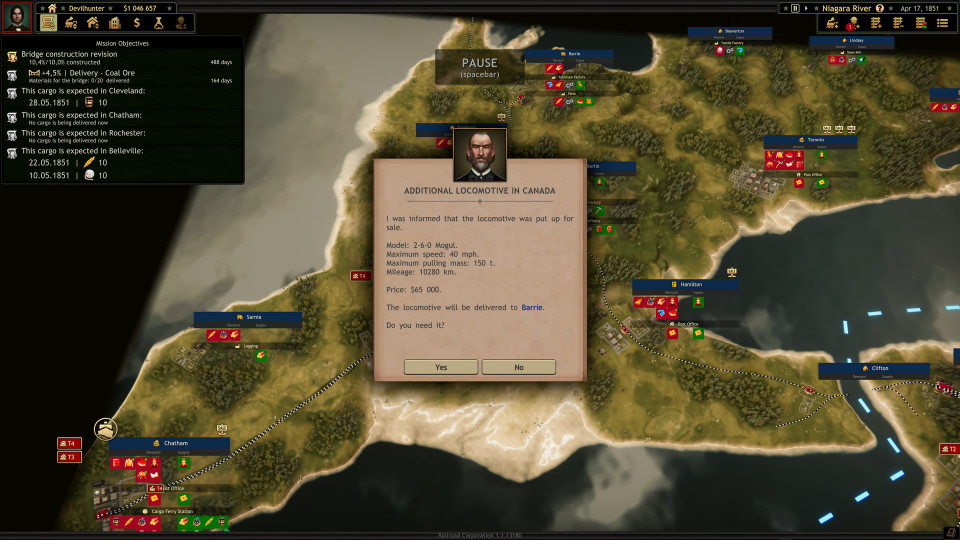 Railroad Corporation: Niagara River