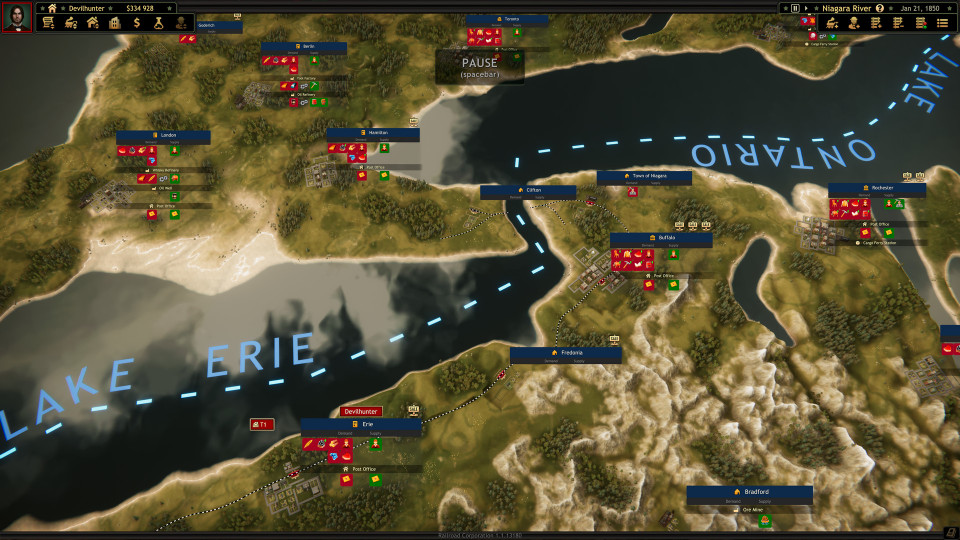 Railroad Corporation: Niagara River