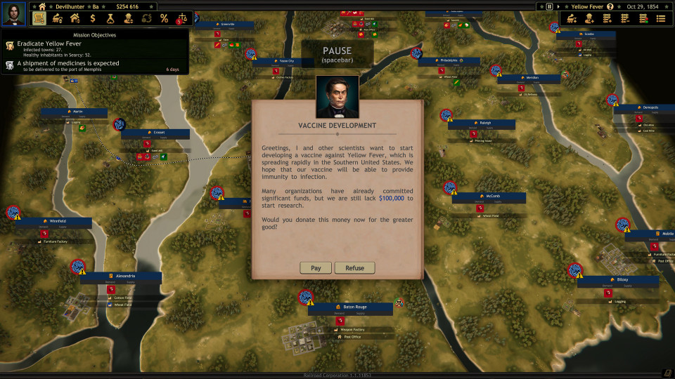 Railroad Corporation - Yellow Fever