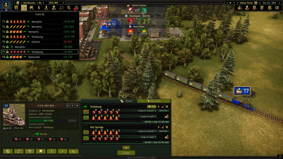 Railroad Corporation - Yellow Fever