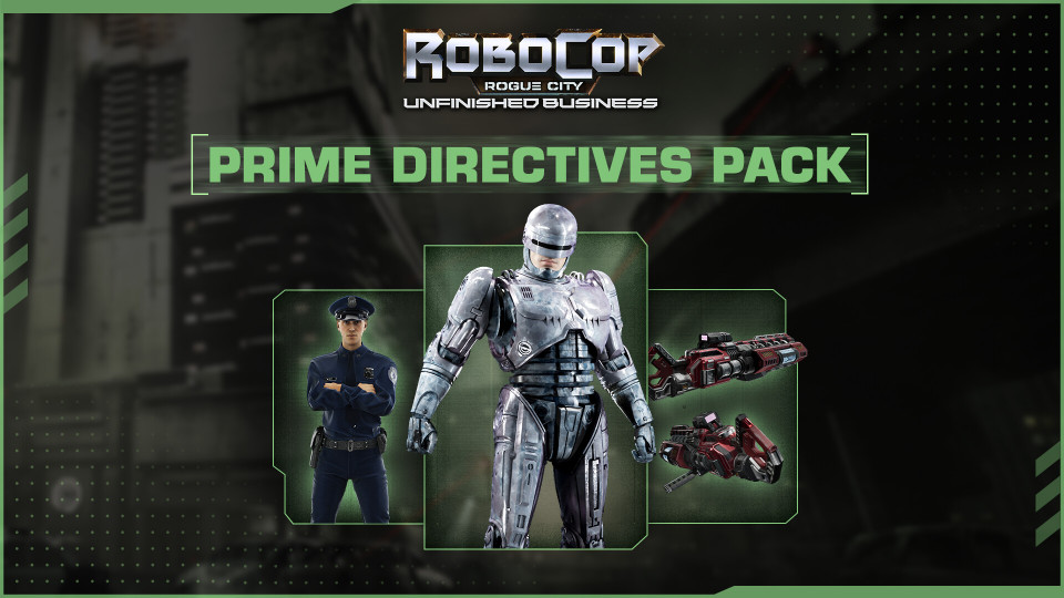 Robocop Rogue City - Unfinished Business - Prime Directives Pack
