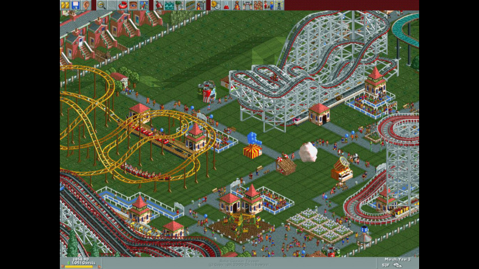 RollerCoaster Tycoon - Deluxe