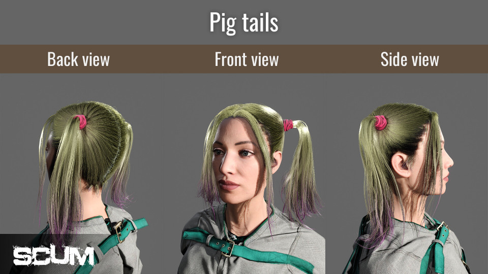 SCUM: Female Hair Pack