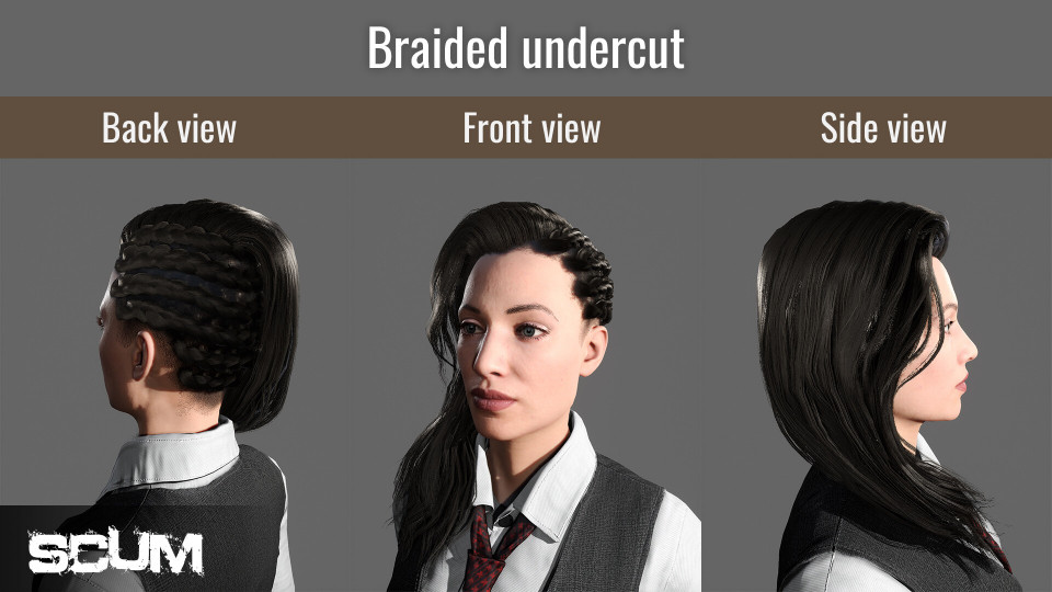 SCUM: Female Hair Pack