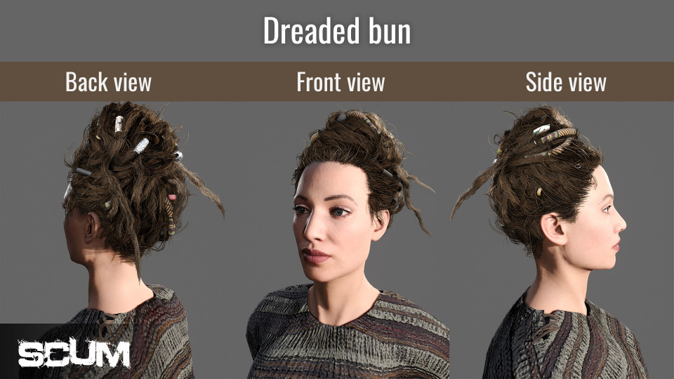 SCUM: Female Hair Pack
