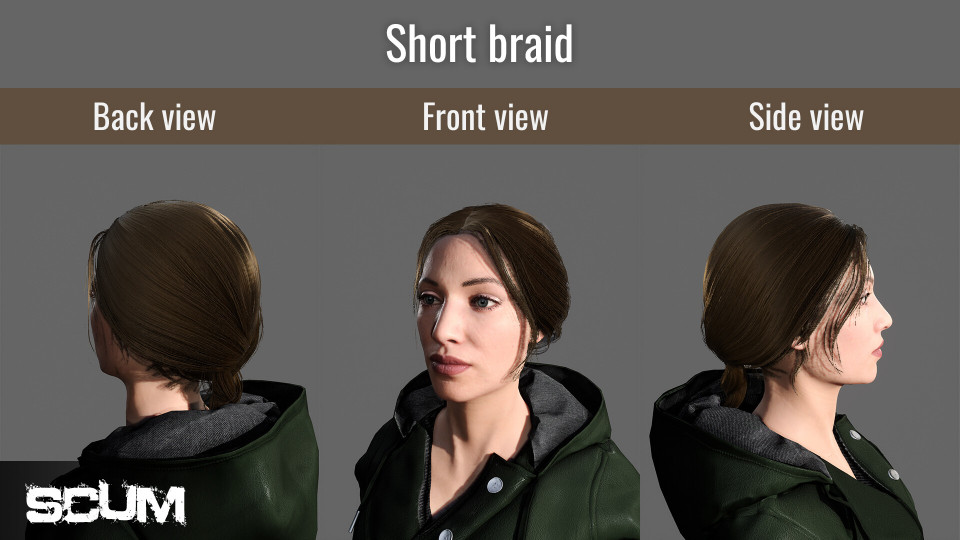SCUM: Female Hair Pack