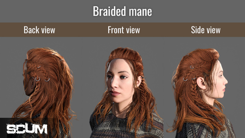 SCUM: Female Hair Pack
