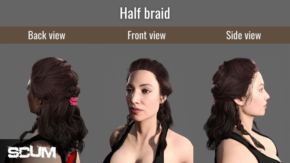 SCUM: Female Hair Pack