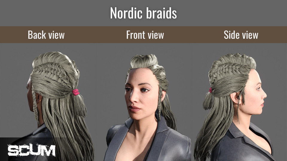 SCUM: Female Hair Pack