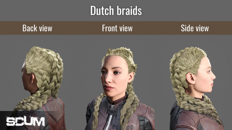 SCUM: Female Hair Pack