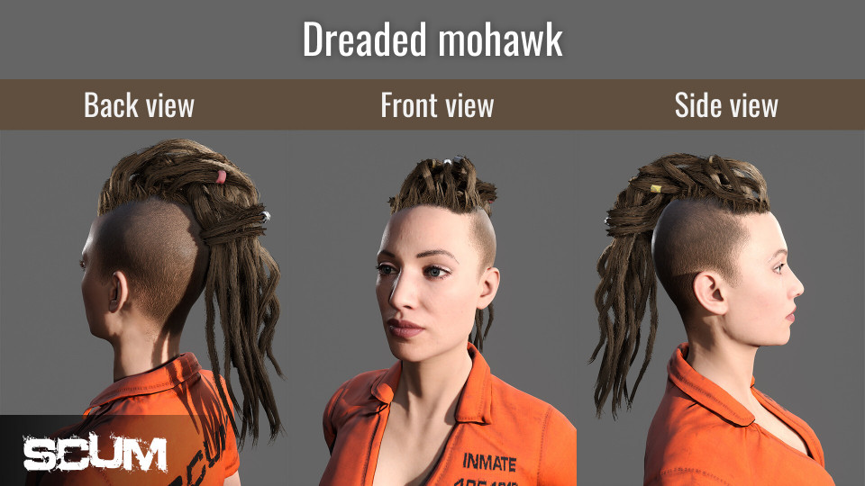 SCUM: Female Hair Pack