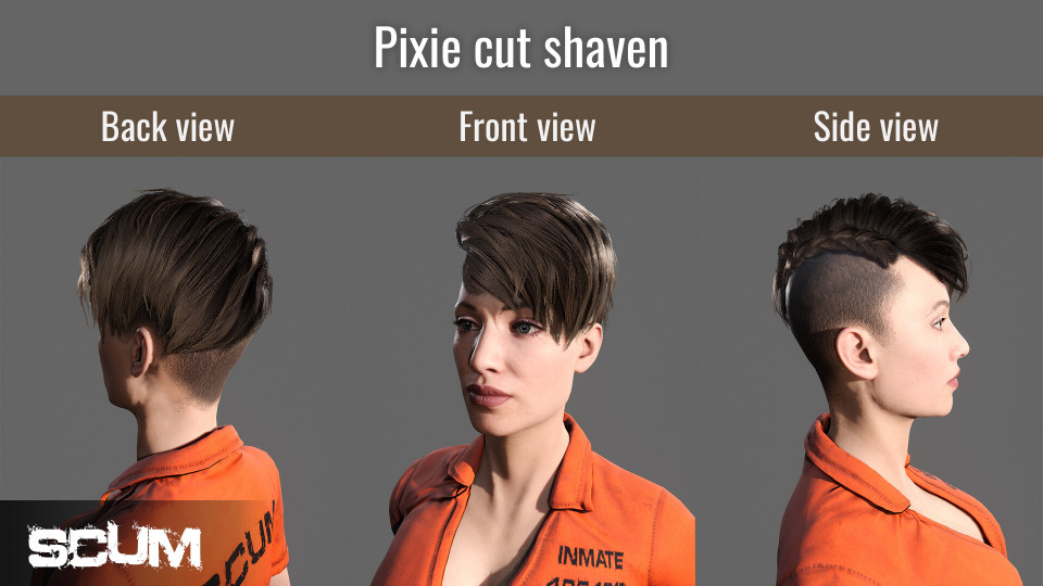 SCUM: Female Hair Pack