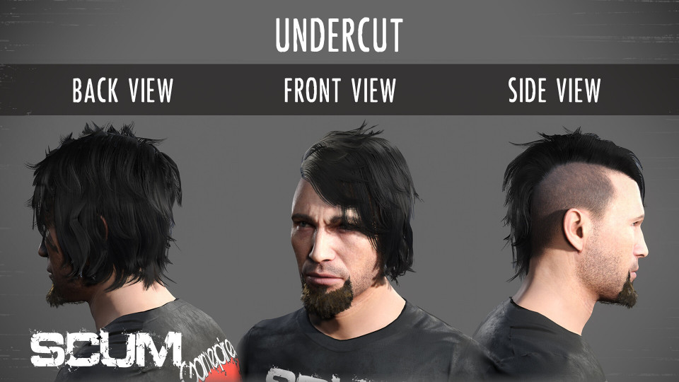 SCUM: Male Hair Pack