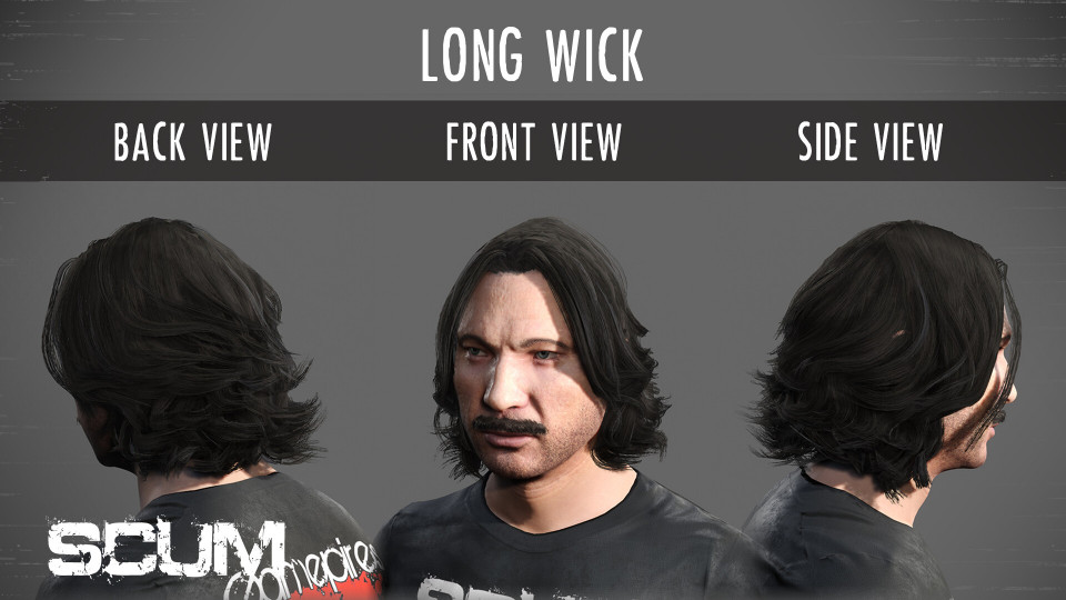 SCUM: Male Hair Pack