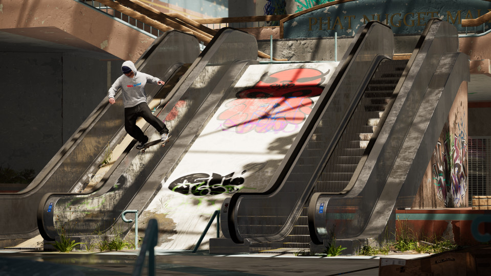 Session: Skate Sim - Abandoned Mall