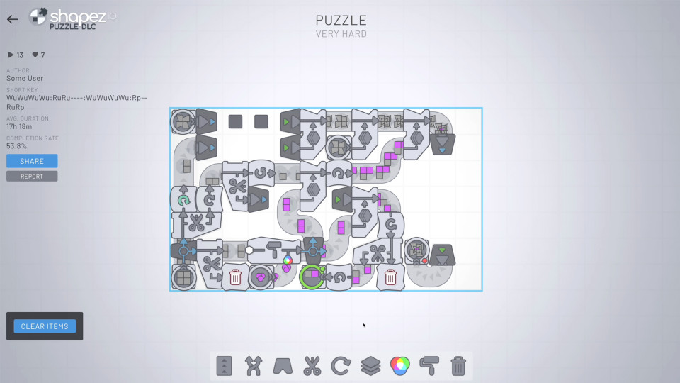 Shapez: Puzzle