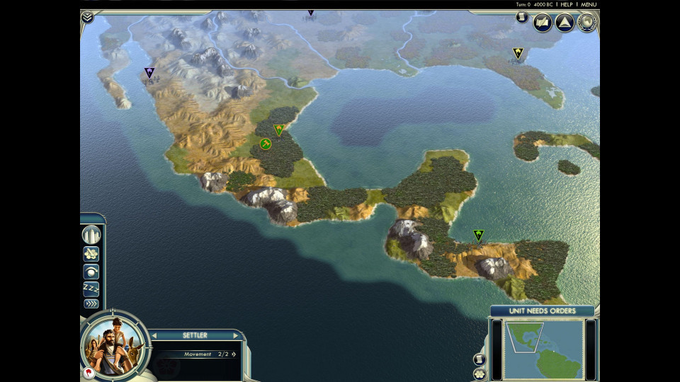Sid Meier's Civilization V: Cradle of Civilization Map Pack: Americas (Mac)