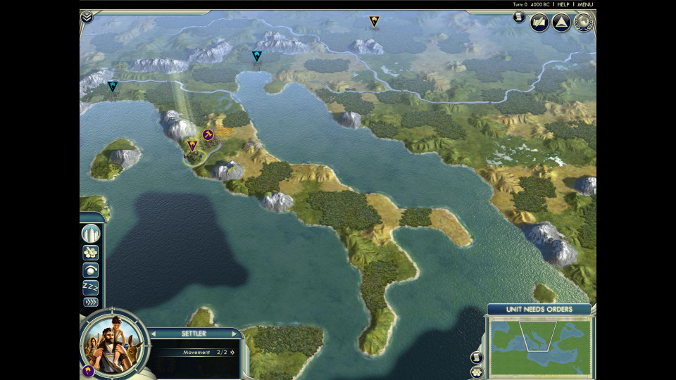 Sid Meier's Civilization V: Cradle of Civilization Map Pack: Mediterranean (Mac)