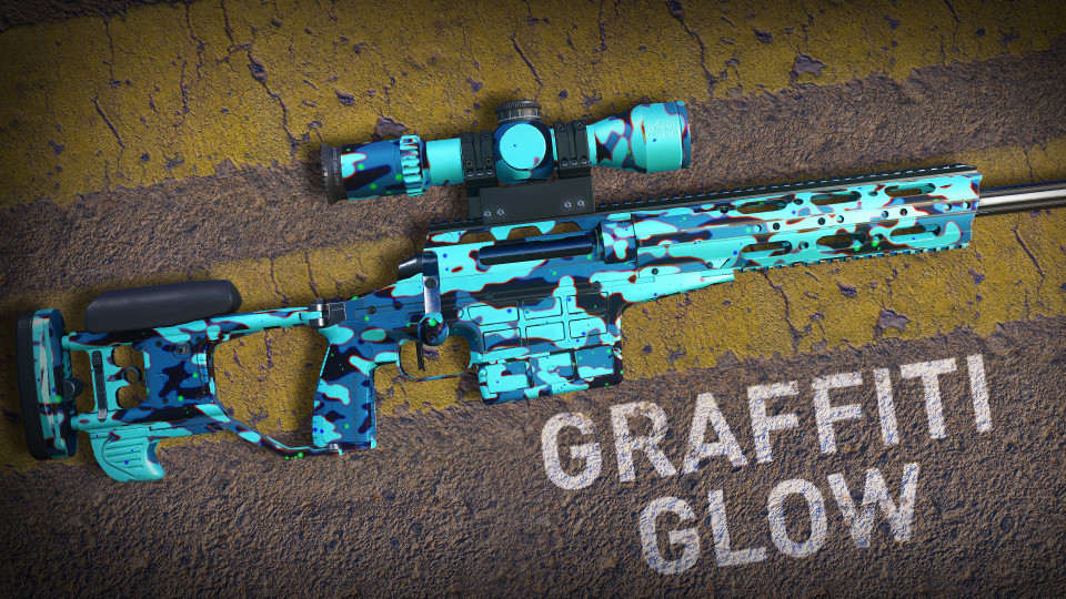 Sniper Ghost Warrior Contracts 2 - Graffiti Glow Skin