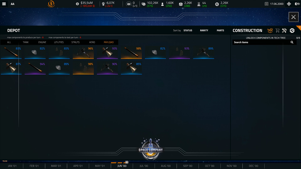 Space Company Simulator